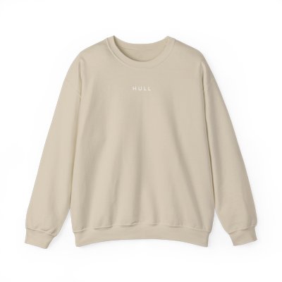 Sand HULL Core Midweight Minimal Crewneck