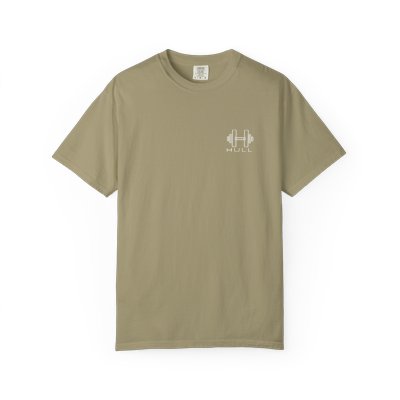 Khaki HULL Premium Garment-Dyed Icon Tee