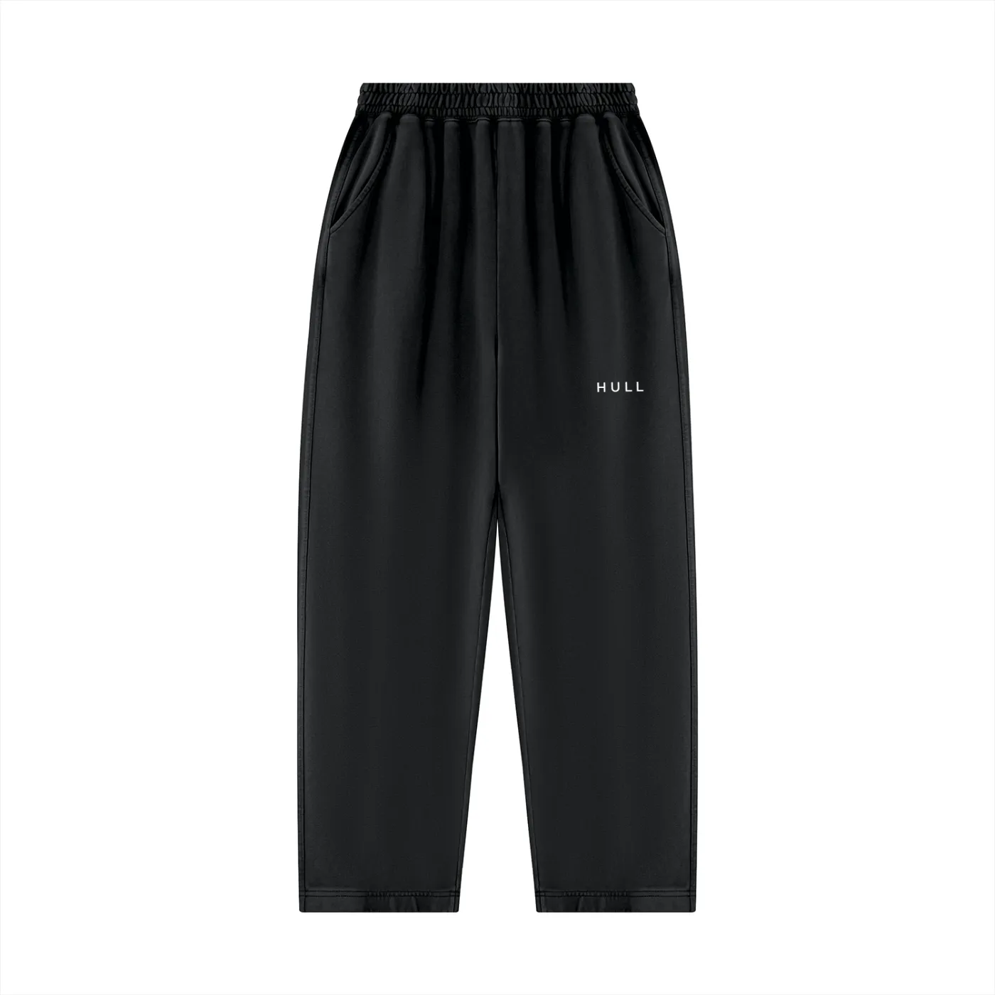 Black HULL Premium Mineral Wash Balloon Sweatpants